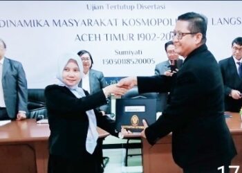 Sumiyati Raih Gelar Doktor Sejarah Pranata Humas Pemko Langsa