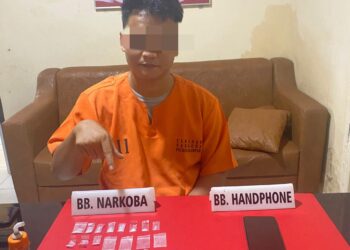 Rumah Pelaku Narkoba Didesa Koto Masjid Di Obrak-Obrik Tim Ojoloyo Polres Kampar