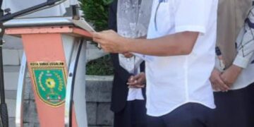 Lantik 370 Anggota Badan Permusyawaratan Kampong, Ini Pesan Pj Walikota