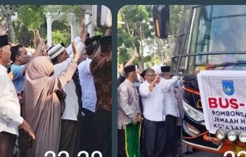 Pj Walikota Syaridin S.Pd, M.Pd Lepas Jamaah Calon Haji Kota Langsa 1445 H/2024