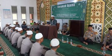 Polres Kuansing Gelar Ceramah Agama Menyambut Hari Raya Idul Adha 1445 H/2024 M