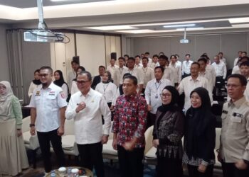 Penutupan Pelatihan Dan Sertifikasi Petugas Keselamatan Kontruksi Dinas PUPR Banyuasin 