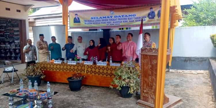 Pelaksanaan Penilaian Lomba BBGRM Tingkat Provinsi Riau Tahun 2024