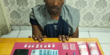 Satresnarkoba Polres Siak Amankan Pria Diduga Pelaku Penyalahgunaan Sabu