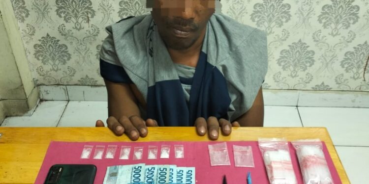 Satresnarkoba Polres Siak Amankan Pria Diduga Pelaku Penyalahgunaan Sabu