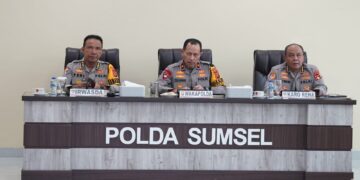 Wakapolda Sumsel Pimpin Rapat Kesiapan Kunjungan SSDA PPRA LXVII Lemhanas RI Dan Bhayangkara Ke-78