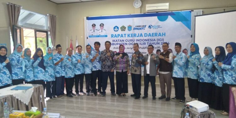 Pelantikan PD IGI Kabupaten Ogan Ilir Sekaligus Rakerda Tahun 2024 Dan Pelatihan Organisasi Tingkat Dasar 