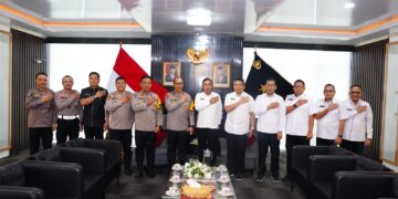 Kapolda Sumsel Menyambut Kunjungan Kerja Tim Audit Itwasum Polri