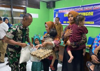 Serka Iswanto Babinsa Koramil 02/Langsa Gelar Rembuk Stunting Di Gampong Tengoh