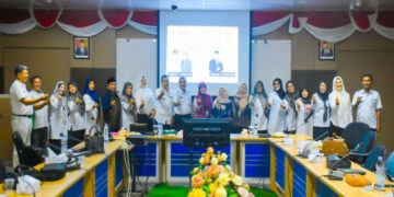 Pemkab Kampar Rapat TPPS Dengan Tim Pemantauan Kemendes Dan BKKBN Nasional