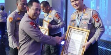 Dirlantas Polda Sulsel Meraih Penghargaan Pengembangan ETLE Dan Menekan Angka Kecelakaan Lalulintas