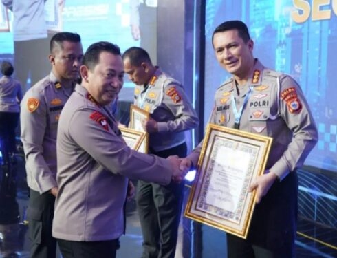 Dirlantas Polda Sulsel Meraih Penghargaan Pengembangan ETLE Dan Menekan Angka Kecelakaan Lalulintas