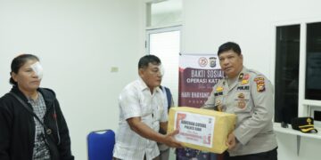 Sambut Hari Bhayangkara Ke 78, Polres Siak Bersama RSUD Gelar Baksos Operasi Katarak Gratis