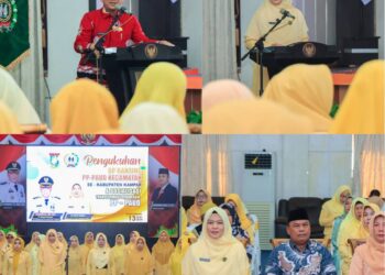 Pengurus DP Lantik PP PAUD Kecamatan, Diharapkan Mampu Meningkatkan Kualitas PAUD