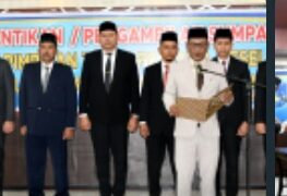 Pj Walikota Langsa Syaridin Melantik 8 Pejabat Dan Berikut Namanya