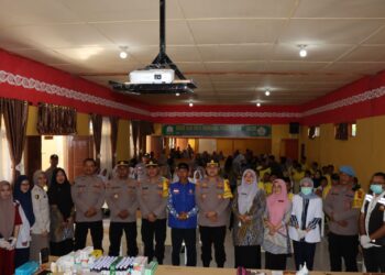 Sambut Hut Bhayangkara 78, Polres Aceh Tengah Gelar Bakti Kesehatan Bagi Penyandang Disabilitas