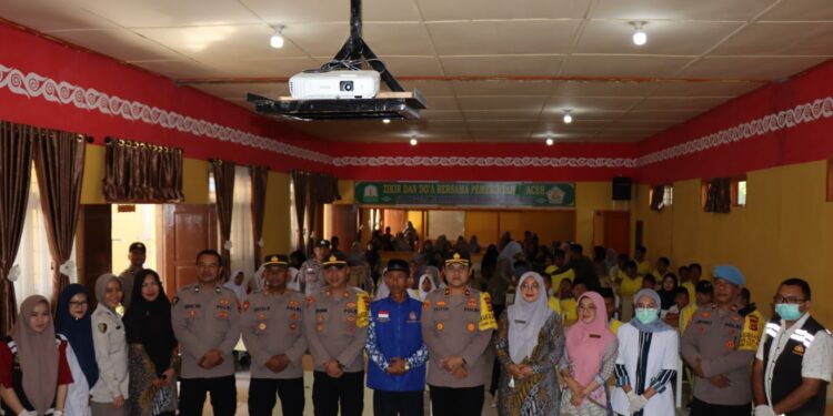 Sambut Hut Bhayangkara 78, Polres Aceh Tengah Gelar Bakti Kesehatan Bagi Penyandang Disabilitas