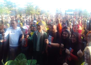 Senam Bersama Pj Walikota Palembang Ratu Dewa Dan Kormi Sumsel