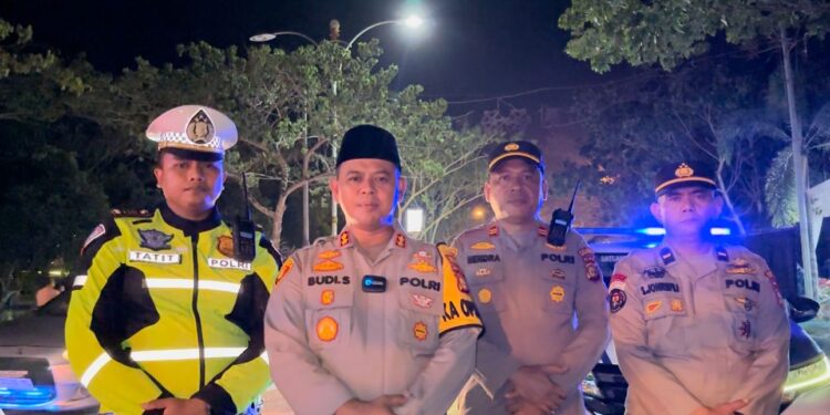 Kapolres Rokan Hulu Turunkan Personil Polisi Untuk Kelancaran Pawai Hari Raya Idul Adha 1445H