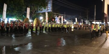 Polres Aceh Tengah Gelar Apel Kesiapan Pengamanan Malam Takbiran Idul Adha 1445 H 