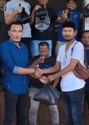 Ketua Pwi Kota Langsa Menyalurkan Daging Qurban