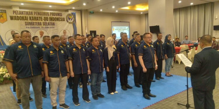 Pelantikan Pengurus Provinsi Wadokai Karate -Do Indonesia Sumatera Selatan