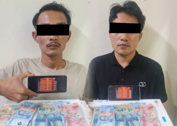 Satreskrim Polres Aceh Selatan Berhasil Tangkap Dua Pemain Judi Online