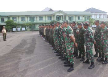 Cegah Judi Online, Kodim 0104/Atim Lakukan Sidak HP Prajurit Dan PNS