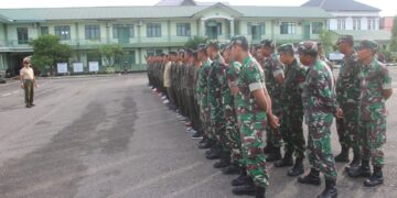 Cegah Judi Online, Kodim 0104/Atim Lakukan Sidak HP Prajurit Dan PNS