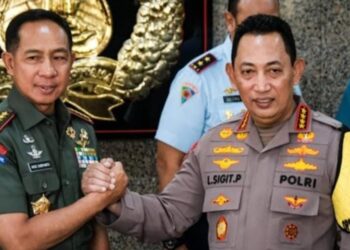 TNI-Polri jadi Lembaga Dengan Citra Positif Teratas Oleh Survei Litbang Kompas