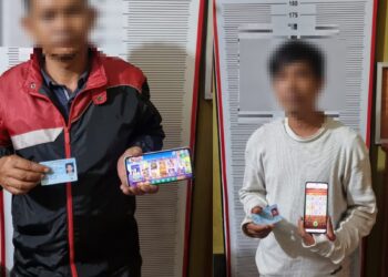 Main Judi Online, Dua Pria Ditangkap Satreskrim Polres Aceh Tengah