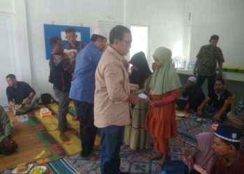 Kepala UPTD Unit Air Limbah Kota Langsa Peusijuk Kantor Baru Dan Halal Bi Halal