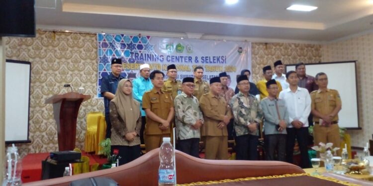 Training Center Dan Seleksi Peserta MTQ Nasional XXX tahun 2024 Kafilah Provinsi Sumatera Selatan 
