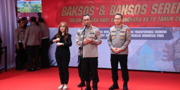 Kapolri Listyo Sigit Prabowo Pimpin Pelepasan 315.718 Paket Sembako Sambut HUT Bhayangkara  e-78