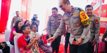 Momen Adi Purnama Berterimakasih Kepada Kapolri Dan Kapolda Sumsel di Bakti Kesehatan Hari Bhayangkara Ke 78