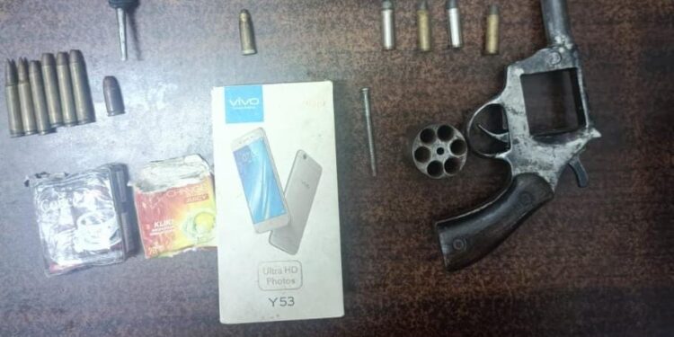 Miliki Senpi Ilegal, BI Diamankan Satreskrim Polres Banyuasin