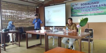 Dinsos Aceh Tengah Bersama Dinas Sosial Aceh Mengadakan Sosialisasi Pengangkatan Anak 