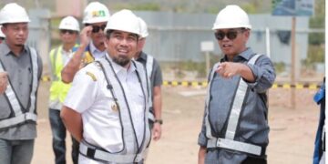 Pj Bupati Iswanto Tinjau Pembangunan Gedung Amanah Di KIA Ladong