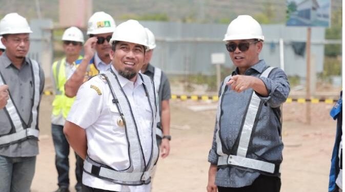 Pj Bupati Iswanto Tinjau Pembangunan Gedung Amanah Di KIA Ladong