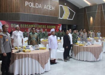 Jelang Hari Bhayangkara Ke 78, Polda Aceh Gelar Doa Bersama Lintas Agama