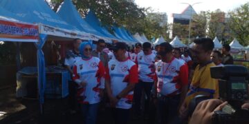 HUT Bhayangkara Ke 78, Polda Sumsel Mengadakan Bazar UMKM Dan Lomba Kontes Mobil Klasik