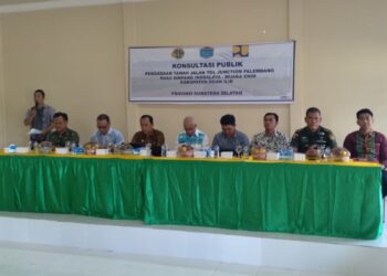 Konsultasi Publik Pengadaan Tanah Jalan Tol Ruas Simpang Indralaya – Muara Enim Ogan Ilir 