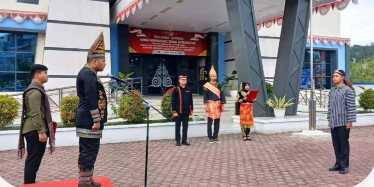 Kantor Imigrasi Takengon Gelar Upacara Peringatan Hari Lahir Pancasila