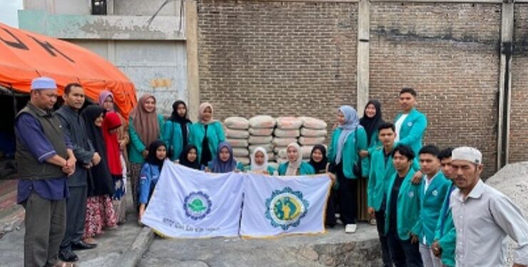 Mahasiswa IAIN Takengon Salurkan Bantuan Korban Kebakaran Di Simpang Bahgia Bertona