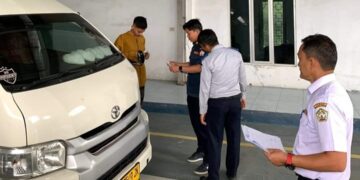 Demi Keselamatan Calhaj, Dishub Aceh Tengah Periksa Kelaikan Mobil Pembawa Jamaah Haji