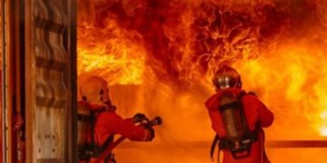 Kebakaran Menghanguskan 4 Unit Toko Di Cunda Lhokseumawe Saat Azan Subuh