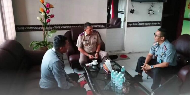 Kepala Kantor Imigrasi Takengon Hamdani Melakukan Kunjungan Ke Kantor Pertanahan Aceh Tengah