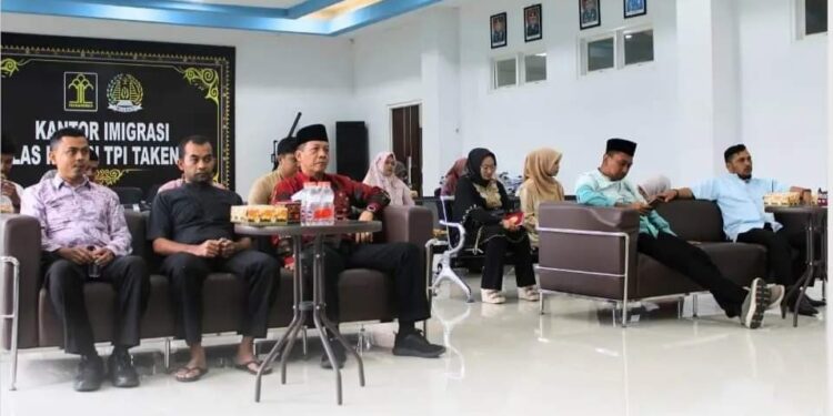 Kantor Imigrasi Takengon Melaksanakan Acara Tausyiah Rutin