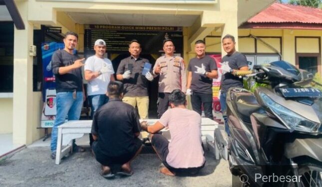 Dua Pelaku Pencurian Di Amankan Unit Reskrim Polsek Langsa Barat