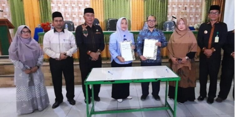 Penandatanganan Kerjasama Program PPG Fakultas Tarbiyah IAIN Takengon Dan Disdikbud Aceh Tenggara